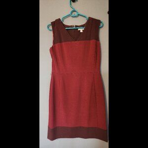 NY&C Stretch Knee Length Red Dress